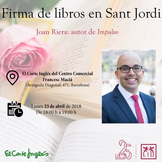 Joan Riera Sant Jordi 2018